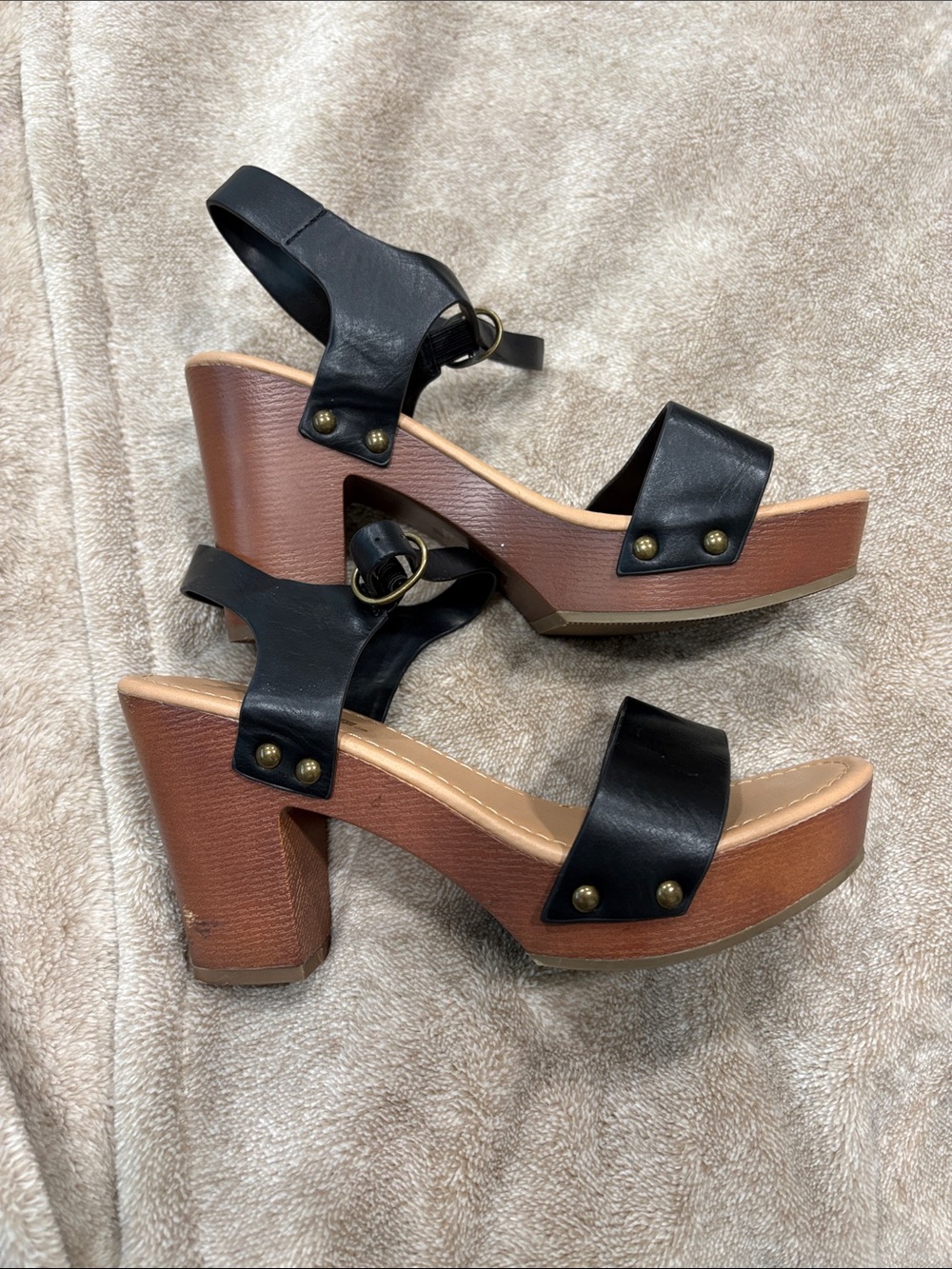 Women’s size 6 block heels